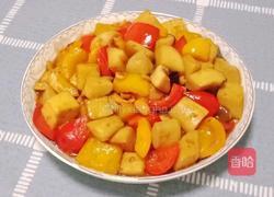 彩椒炒杏鲍菇的做法图解12