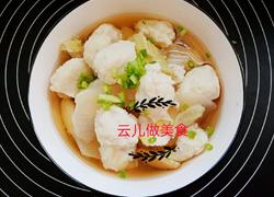 秋季养生鲷鱼丸子汤