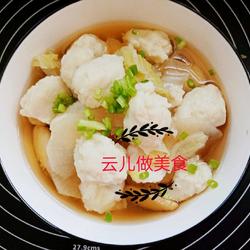 秋季养生鲷鱼丸子汤的做法[图]