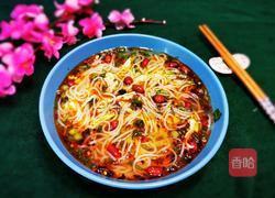 香辣鸡汤米线的做法图解13