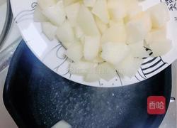 蔓越莓雪梨百合藕粉羹 | 润肺止咳的做法图解3