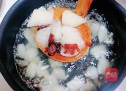 蔓越莓雪梨百合藕粉羹 | 润肺止咳的做法图解6