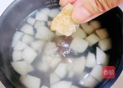 蔓越莓雪梨百合藕粉羹 | 润肺止咳的做法图解7