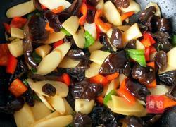 木耳炒山药的做法图解13