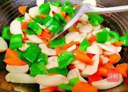 胡萝卜青椒炒杏鲍菇的做法图解12