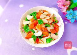 胡萝卜青椒炒杏鲍菇的做法图解14