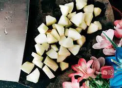 Apple Tremella Soup Recipe Illustration 5