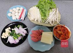 韩国泡菜芝士火锅的做法图解2