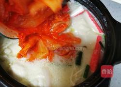 韩国泡菜芝士火锅的做法图解11