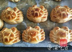 螃蟹月饼的做法图解13