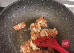 菜花炒肉的做法图解7