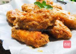 这是什么神仙美味,咸蛋黄鸡翅也太好吃了吧的做法图解12