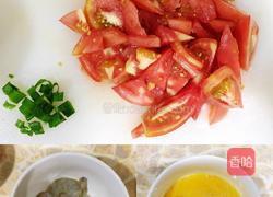 番茄虾仁面片汤的做法图解4