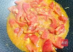 番茄虾仁面片汤的做法图解6
