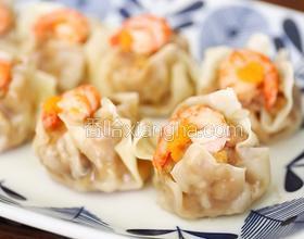 加拿大北极虾干蒸烧卖