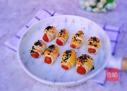 香肠飞饼卷的做法图解12