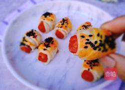 香肠飞饼卷的做法图解13