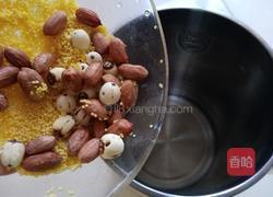 养生红枣花生莲子豆浆的做法图解4