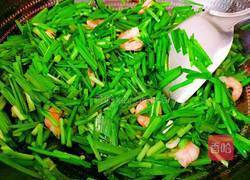 韭菜炒虾仁的做法图解10