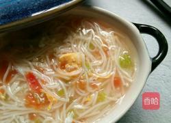 西红柿鸡蛋肉末面线的做法图解11