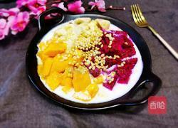 松子酸奶水果捞的做法图解8