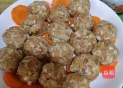 莲藕肉丸的做法图解1