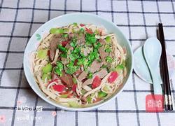 鸭肝菌汤面的做法图解13