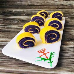紫薯鸡蛋卷的做法[图]