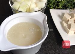 冬瓜豆腐汤的做法图解3