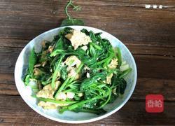 苕叶炒鸡蛋的做法图解13