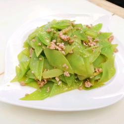 肉末炒莴笋片的做法[图]