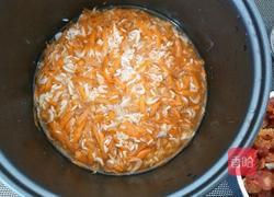 胡萝卜腊肠咸饭的做法图解4