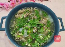 白萝卜炖羊排的做法图解13