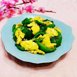 菜椒炒鸡蛋的做法[图]