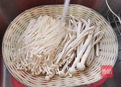 火腿菌菇汤的做法图解3