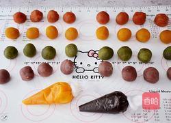 桃山皮流心月饼的做法图解2