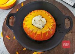 金丝南瓜蒸百合的做法图解6