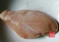 辣椒叶鸡肉片汤的做法图解1