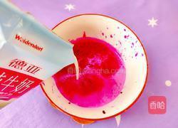 火龙果冰皮月饼的做法图解4