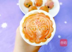 火龙果冰皮月饼的做法图解18