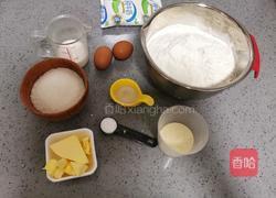 蜜豆土司的做法图解1