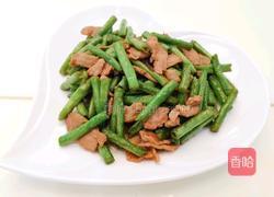 豆角炒肉的做法图解11