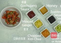 韩式烤肉味智利三文鱼块的做法图解5