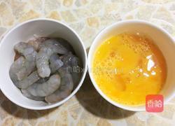 菠菜虾仁炒鸡蛋的做法图解2