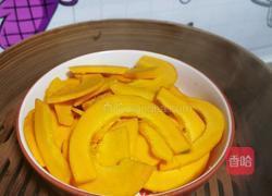 南瓜芸豆糯米饼的做法图解2