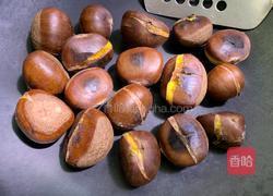 铁锅炒板栗的做法图解3