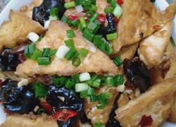 木耳炒豆腐