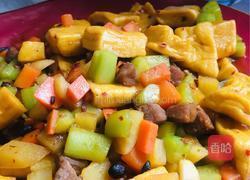 杂蔬炒面块的做法图解19