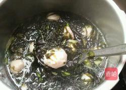 紫菜虾球汤的做法图解8