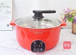 黑米芝士肉松饭团的做法图解4